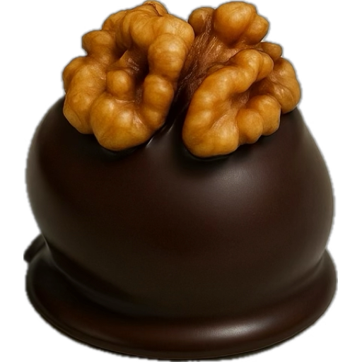 nuez de chocolate